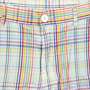 LOST Shorts 34 Rainbow Pride Primary Colors Stripe
